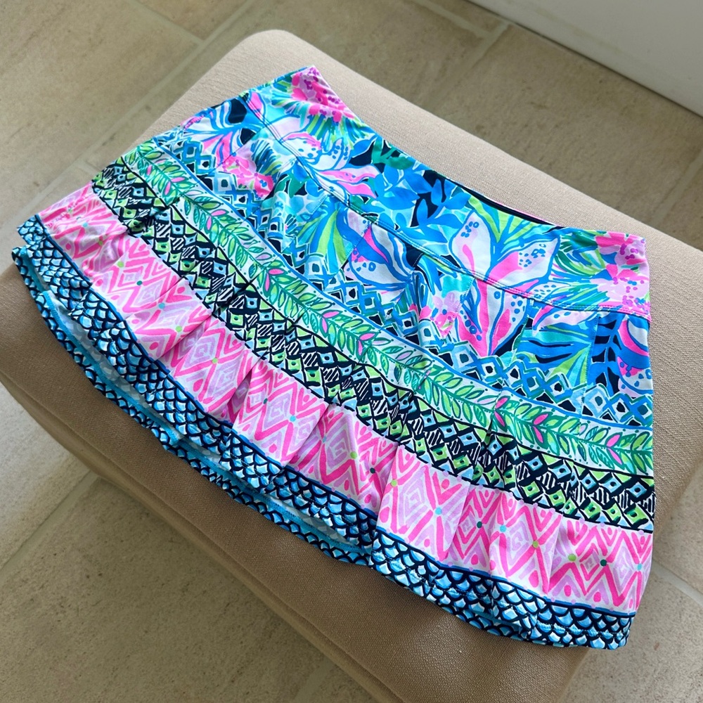 Lilly Pulitzer UPF 50+ Luxletic Annora Skort, Medium